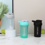 Botella agitadora portátil de 300ml, botella de agua a prueba de fugas para gimnasio, entrenamiento físico al aire libre, taza mezcladora deportiva - Image 4