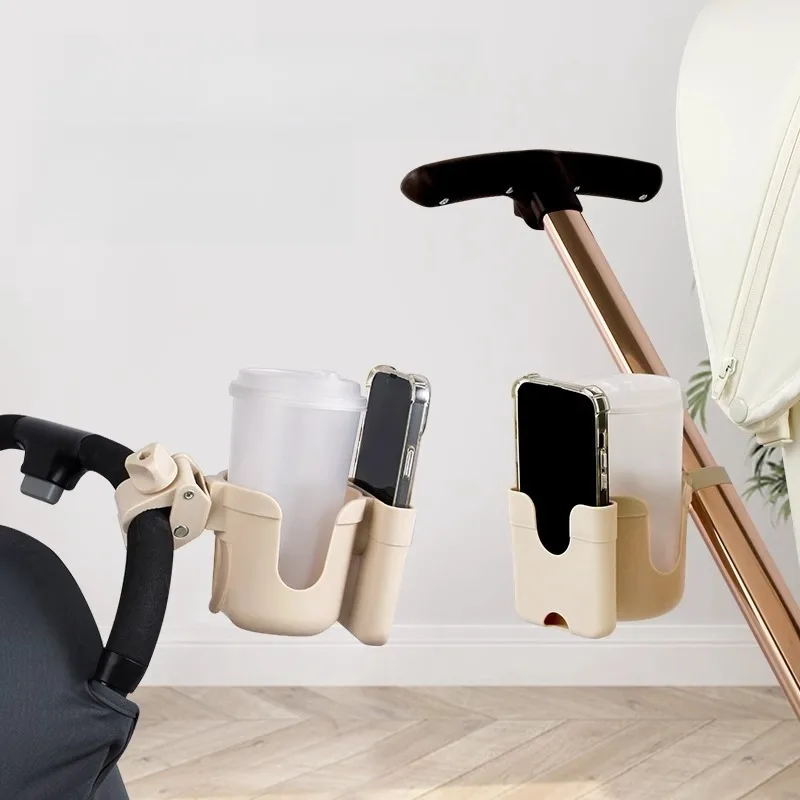 Portavasos para carriola, portabotellas para cochecito de niño, diseño antideslizante, accesorio, soportes para teléfono móvil Portavasos para carriola, portabotellas para cochecito de niño, diseño antideslizante, accesorio, soportes para teléfono móvil