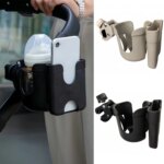 Portavasos para carriola, portabotellas para cochecito de niño, diseño antideslizante, accesorio, soportes para teléfono móvil