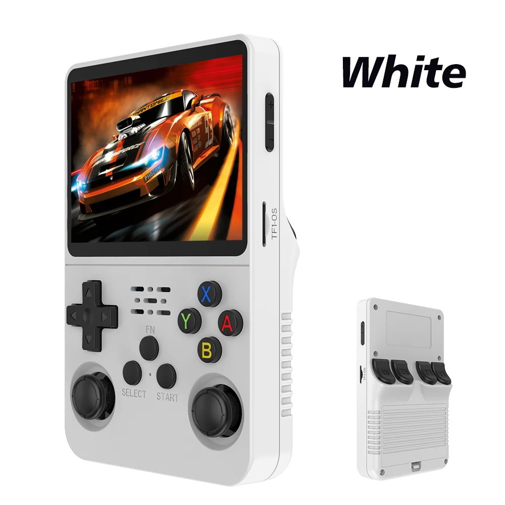 Consola de videojuegos portátil Retro R36S, 128G, sistema Linux, pantalla IPS de 3,5 pulgadas Consola de videojuegos portátil Retro R36S, 128G, sistema Linux, pantalla IPS de 3,5 pulgadas