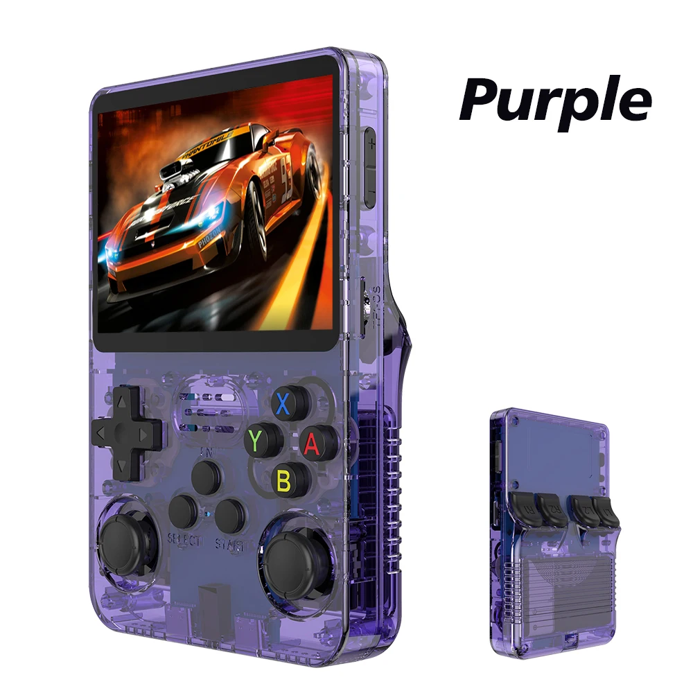 17251-exyjyn.jpg Consola de videojuegos portátil Retro R36S, 128G, sistema Linux, pantalla IPS de 3,5 pulgadas - Image 2