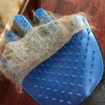 Guante (1pz) de goma para quitar el pelo de perros y gatos, limpieza para mascotas - Image 3