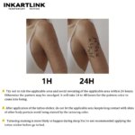 Tatuaje temporal con estampado de patas de gato y perro, dura hasta 15 días, nueva tecnología, pegatina semipermanente mágica impermeable - Image 5