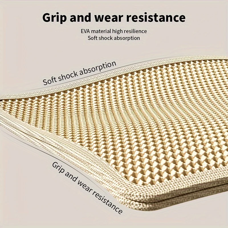 Estera de arena para gatos de gran tamaño, diseño avanzado de doble capa en forma de panal, resistente al agua para orina, fácil limpieza, Control de dispersión, se puede limpiar Estera de arena para gatos de gran tamaño, diseño avanzado de doble capa en forma de panal, resistente al agua para orina, fácil limpieza, Control de dispersión, se puede limpiar