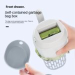 Pala para arena para gatos con bolsa de repuesto, filtro recolector de basura y eses, suministros de bolsas para recolector - Image 4