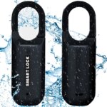Candado de huella digital, cerradura inteligente sin llave para casillero, cerradura de gimnasio recargable, cerradura de casillero escolar, cerradura biométrica, cerradura de mochila