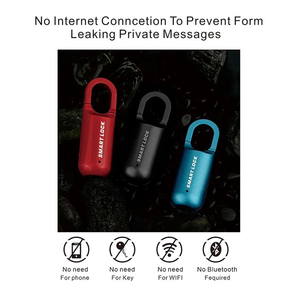 Candado de huella digital, cerradura inteligente sin llave para casillero, cerradura de gimnasio recargable, cerradura de casillero escolar, cerradura biométrica, cerradura de mochila Candado de huella digital, cerradura inteligente sin llave para casillero, cerradura de gimnasio recargable, cerradura de casillero escolar, cerradura biométrica, cerradura de mochila
