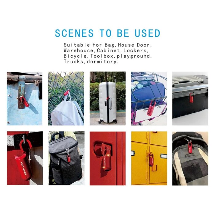 Candado de huella digital, cerradura inteligente sin llave para casillero, cerradura de gimnasio recargable, cerradura de casillero escolar, cerradura biométrica, cerradura de mochila - Image 5