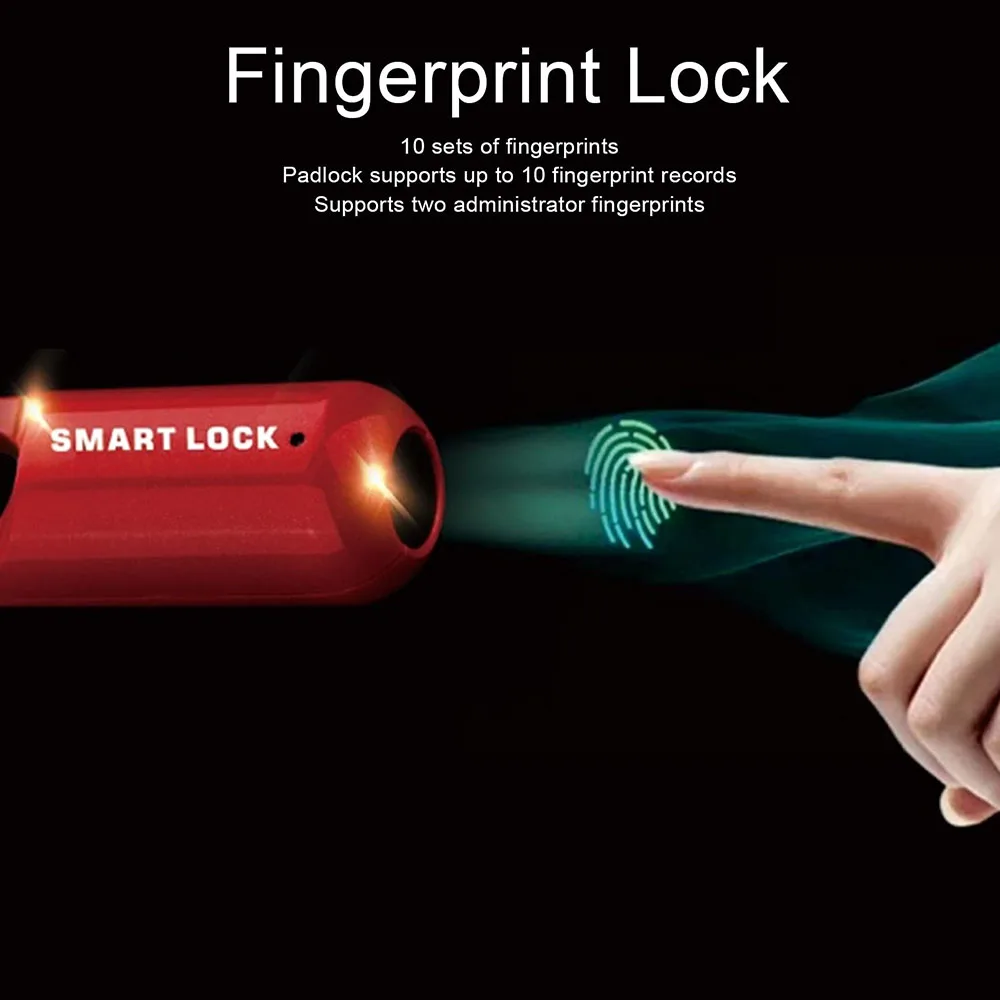 Candado de huella digital, cerradura inteligente sin llave para casillero, cerradura de gimnasio recargable, cerradura de casillero escolar, cerradura biométrica, cerradura de mochila Candado de huella digital, cerradura inteligente sin llave para casillero, cerradura de gimnasio recargable, cerradura de casillero escolar, cerradura biométrica, cerradura de mochila