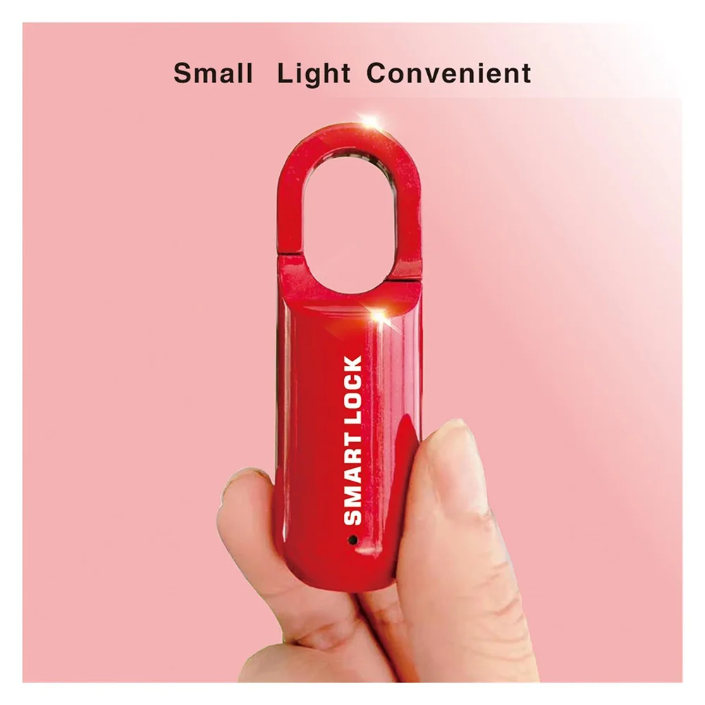 Candado de huella digital, cerradura inteligente sin llave para casillero, cerradura de gimnasio recargable, cerradura de casillero escolar, cerradura biométrica, cerradura de mochila Candado de huella digital, cerradura inteligente sin llave para casillero, cerradura de gimnasio recargable, cerradura de casillero escolar, cerradura biométrica, cerradura de mochila