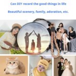 Reproductor de vídeo en bola de cristal 3D, bola electrónica de memoria, recuerdo para familiares y amigos - Image 4