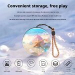 Reproductor de vídeo en bola de cristal 3D, bola electrónica de memoria, recuerdo para familiares y amigos - Image 2