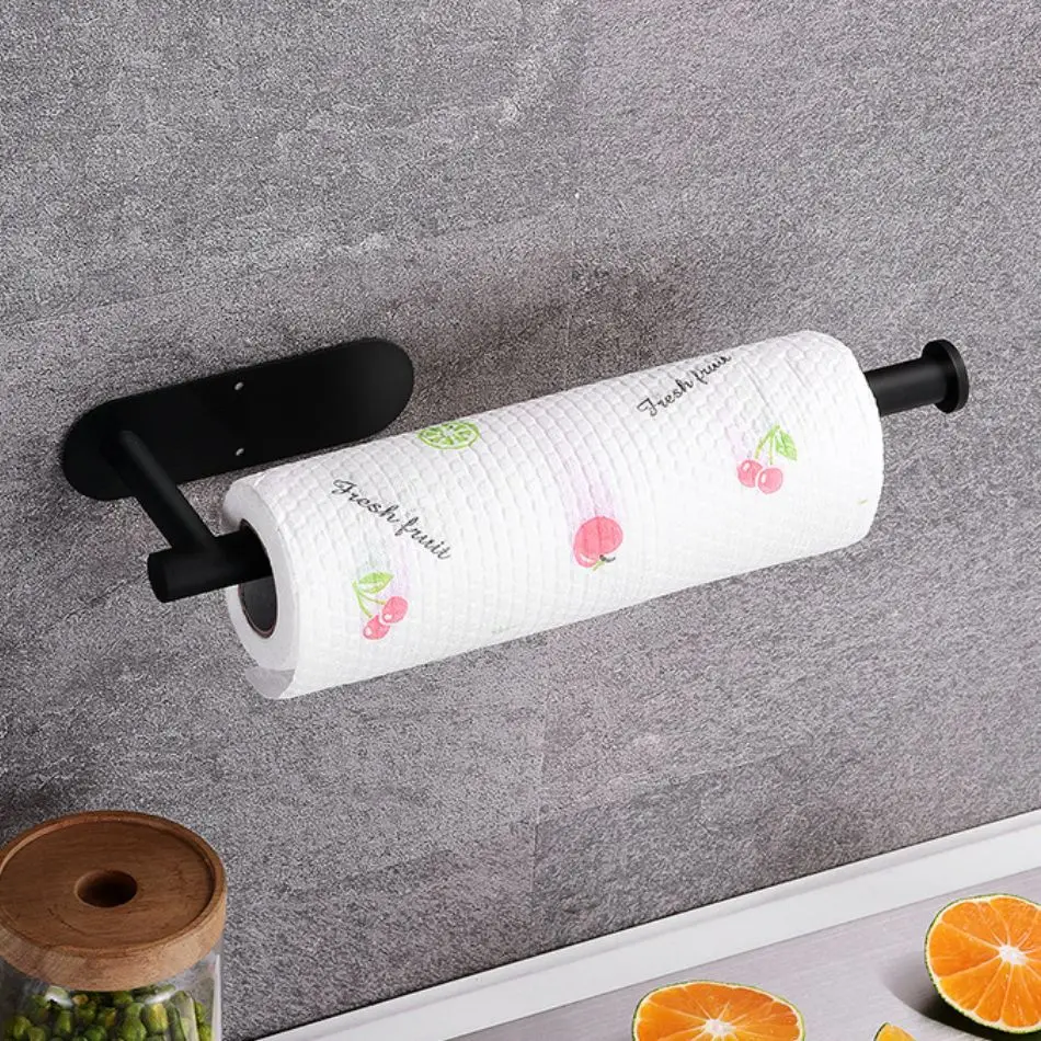 Soporte para papel de cocina, colgador de pañuelos, dispensador de papel higiénico, servilletero, accesorios de baño o cocina Soporte para papel de cocina, colgador de pañuelos, dispensador de papel higiénico, servilletero, accesorios de baño o cocina