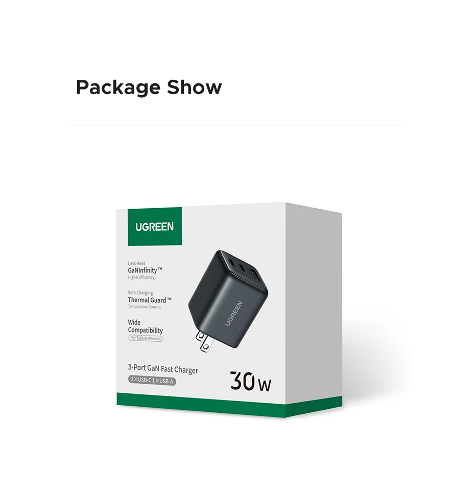 UGREEN 20W 30W GaN cargador Mini PD 3,0 USB C cargador de teléfono para iPhone 16 15 14 Pro Samsung S25 Xiaomi Tablet iPad Air UGREEN 20W 30W GaN cargador Mini PD 3,0 USB C cargador de teléfono para iPhone 16 15 14 Pro Samsung S25 Xiaomi Tablet iPad Air