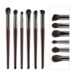 Ultra Soft Goat Hair Eye Makeup Brushes 6 Pcs Set - Image 4