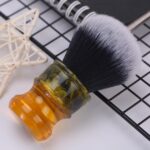 Synthetic Hair Resin Handle Shaving Brush - Image 4