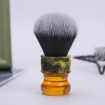 Synthetic Hair Resin Handle Shaving Brush - Image 3
