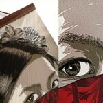 Samurai and Tiger Printed Ukiyoe Style Wall Pictures - Image 7