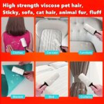 Ultra Sticky Lint Roller for Eliminating Pet Fur-Ideal for Furniture,Clothing &Carpets|Tool for Cleaning Pet Hair Hair Adhesive - Image 6