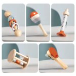 5 uds instrumentos musicales para bebés sonajero sensorial juguetes educativos para edades tempranas juguetes musicales para bebés juguetes Montessori regalos de cumpleaños para niños - Image 4