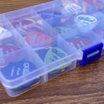 Púas de guitarra multicolor de 24 piezas ABS de plástico Premium para guitarra acústica eléctrica, bajo o ukelele - Image 4